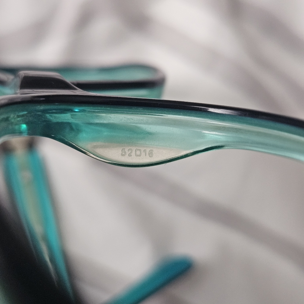 Women's Kate Spade Eyeglasses Regine 0DH4 Black/Teal Rectangular Frame 52/16/130
